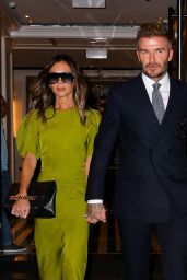 Victoria Beckham and David Beckham - Leaving the Mark Hotel in New York 10/14/2022