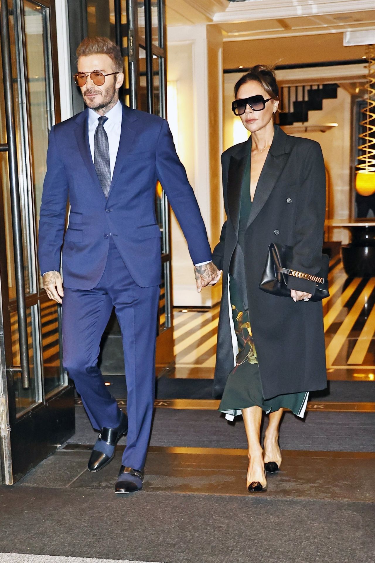 Victoria Beckham and David Beckham - Out in NYC 10/11/2022
