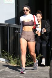 Addison Rae in Workout Outfit in Los Angeles 11/05/2022