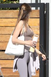 Alessandra Ambrosio in Workout Outfit in Beverly Hills 11/15/2022