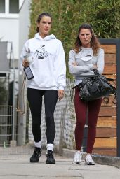 Alessandra Ambrosio - Out in Los Angeles 11/01/2022