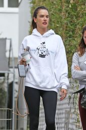 Alessandra Ambrosio - Out in Los Angeles 11/01/2022