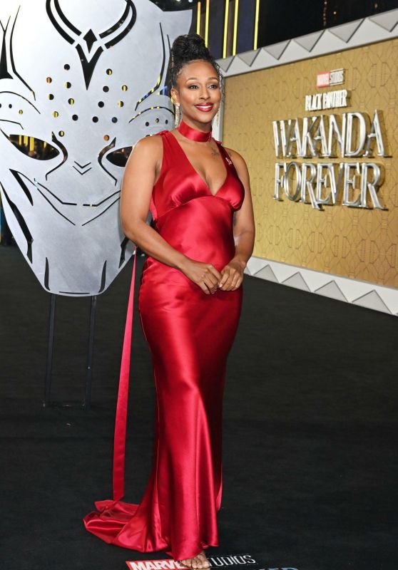 Alexandra Burke – “Black Panther: Wakanda Forever” Premiere in London 11/03/2022