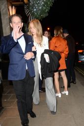 Amanda Holden at the Claridges Hotel in London 11/10/2022