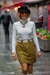 Amanda Holden in Unique Retro Ensemble   London 11 03 2022   - 24