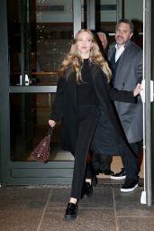 Amanda Seyfried and Thomas Sadoski in New York City 11 16 2022   - 97