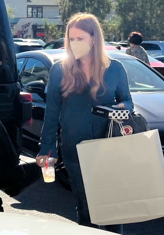 Amy Adams - "NightBitch" Shopping at The Grove in Los Angeles 10/30/2022