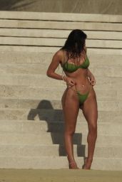 Anastasia Karanikolaou in a Lime Green Bikini 11/24/2022