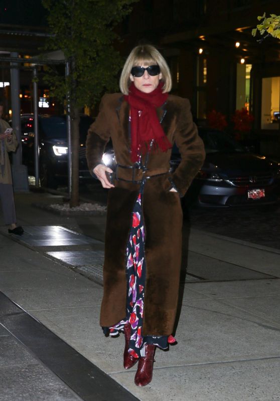 Anna Wintour - Arrives at the Crosby Hotel in NY 11/28/2022
