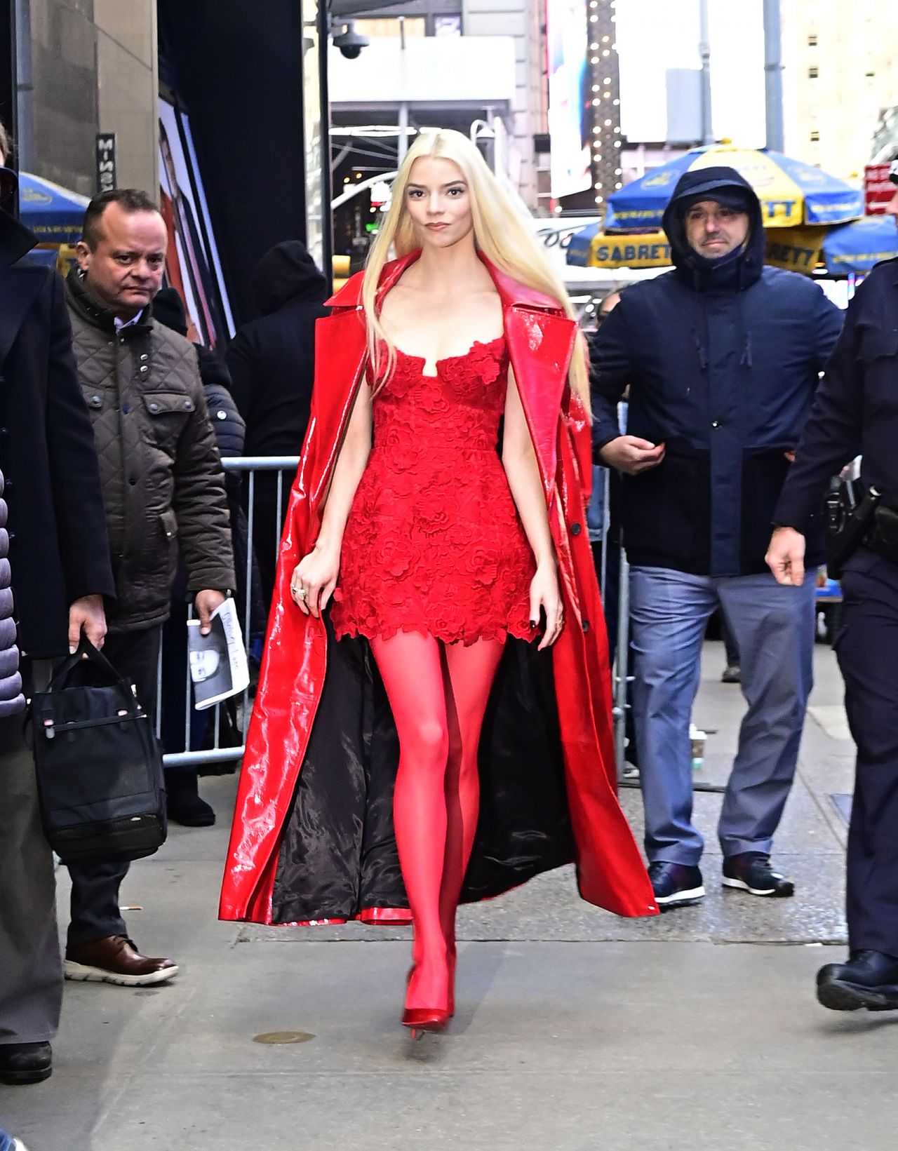 Anya Taylor Joy In Midtown Manhattan 11 14 2022 CelebMafia