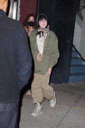 Billie Eilish - Exiting the "Selena Gomez: My Mind and Me" Premiere in LA 11/02/2022