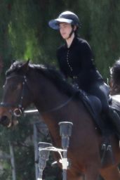 Billie Eilish - Horseback Riding in Los Angeles 11/13/2022