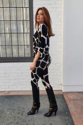 Blanca Blanco Wears an Animal Print Ensemble With Black Leather Boots   Hollywood 11 05 2022   - 19