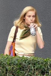 Brie Larson - "Lessons in Chemistry" Set in Los Angeles 11/28/2022