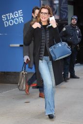 Brooke Shields - Exiting GMA in New York 11/21/2022