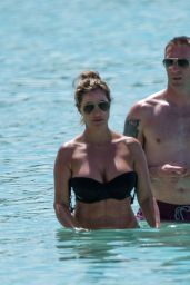 Cheryl Dunn in a Black Bikini - Barbados 11/23/2022