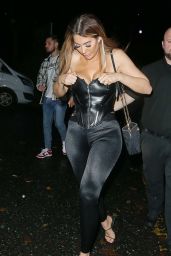 Chloe Ferry Night Out Style - Pure Night Club in Kent 11/27/2022