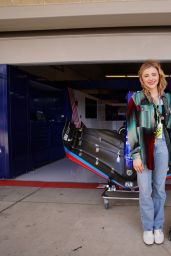 Chloe Moretz - Visits Williams Racing During the Formula 1 United States Grand Prix in Austin 10/22/2022