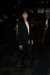 Claudia Winkleman – Depart From The Variety Club Awards in London 11/21/2022
