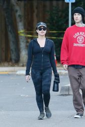 Demi Lovato - Hiking Through Fryman Canyon Park in Studio City 11/27/2022