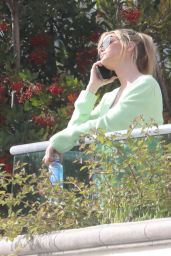 Denise Richards Chatting on the Phone in Malibu 11/28/2022