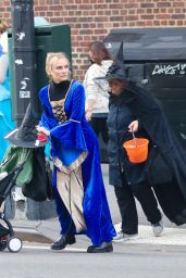 Diane Kruger and Her Mom Maria-Theresa Dress up in Witch Costumes - Manhattan’s West Village 10/31/2022