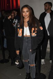 Dionne Bromfield at the MJB X Overwatch 2 Collaboration Collection & Campaign Launch in London 11/13/2022