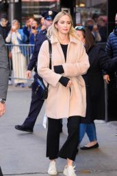Emily Blunt - Outside GMA in New York 11/10/2022