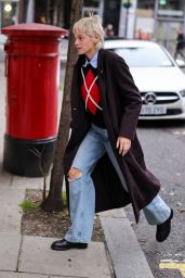 Emma Corrin - Out in London 11/10/2022