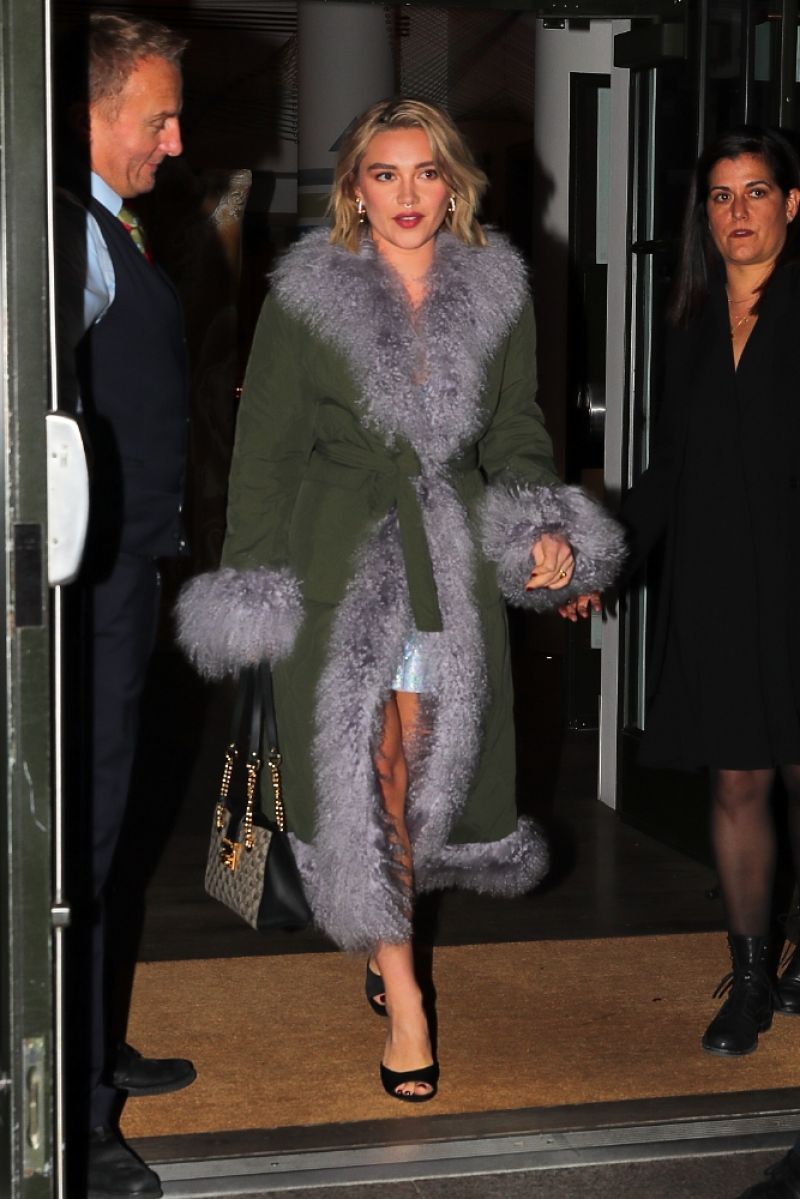 Florence Pugh - Leaving Her Hotel in New York 11/10/2022 • CelebMafia