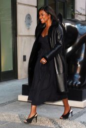 Gabrielle Union Wearing All-black Ensemble in New York 11/22/2022