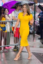 Ginger Zee at GMA Studios in NYC 09/06/2022