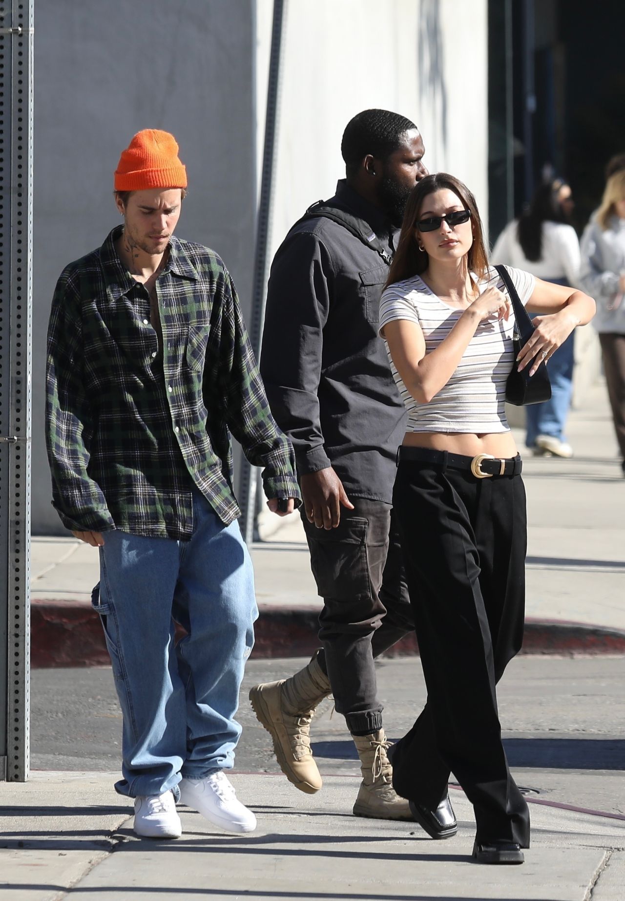 Hailey Rhode Bieber and Justin Bieber - White Shark in West Hollywood ...