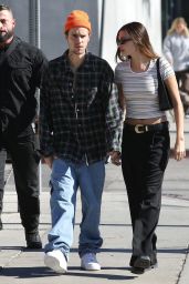 Hailey Rhode Bieber and Justin Bieber - White Shark in West Hollywood 11/26/2022