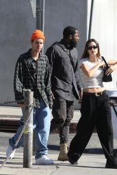 Hailey Rhode Bieber and Justin Bieber - White Shark in West Hollywood 11/26/2022