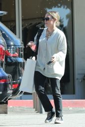 Hilary Duff - Shopping in Beverly Hills 11/03/2022
