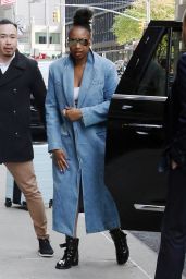 Jennifer Hudson - Arrives at The Late Show with Stephen Colbert in New York 10/31/2022