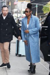 Jennifer Hudson - Arrives at The Late Show with Stephen Colbert in New York 10/31/2022