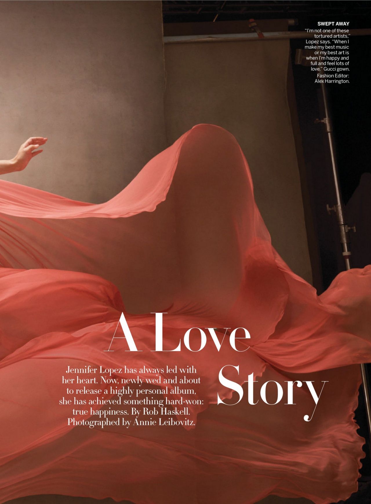 Vogue Magazine (December, 2022) Love is in the Air Jennifer Lopez Cover