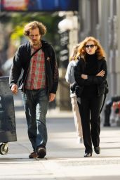 Jessica Chastain and Michael Shannon - Out in New York City 11/04/2022