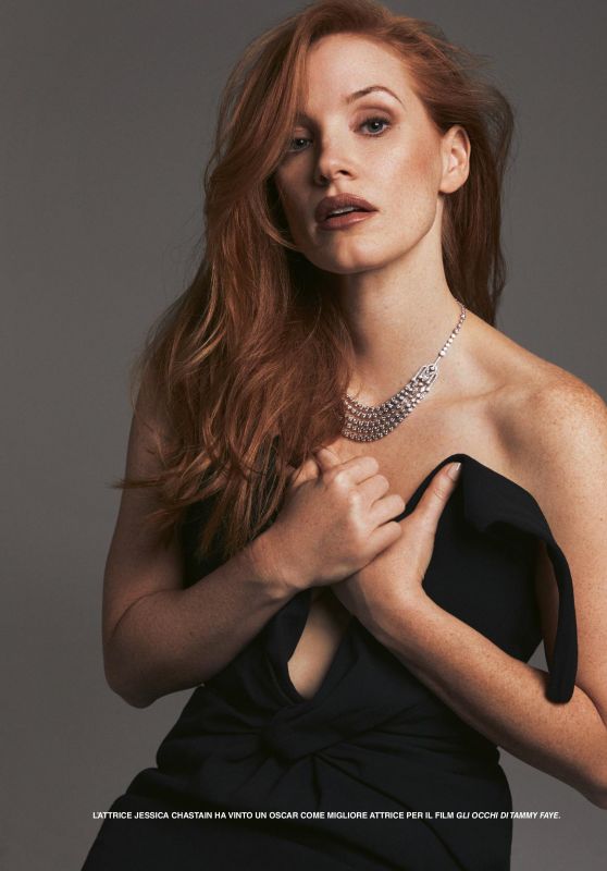 Jessica Chastain - Grazia Italy 10/27/2022 Issue