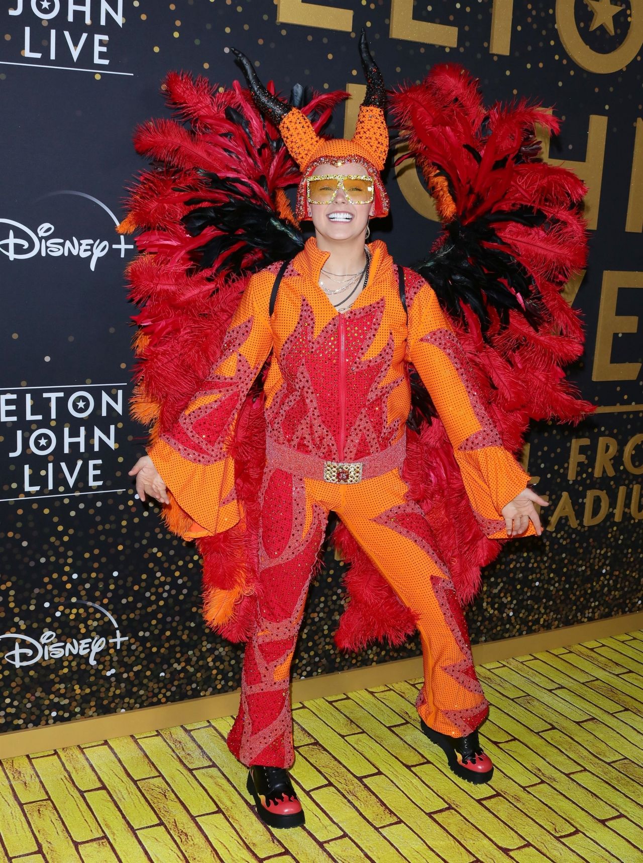 JoJo Siwa Disney Elton John Live Farewell From Dodger Stadium In LA 