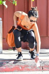 Jordana Brewster   Outside a Gym in Brentwood 10 31 2022   - 5