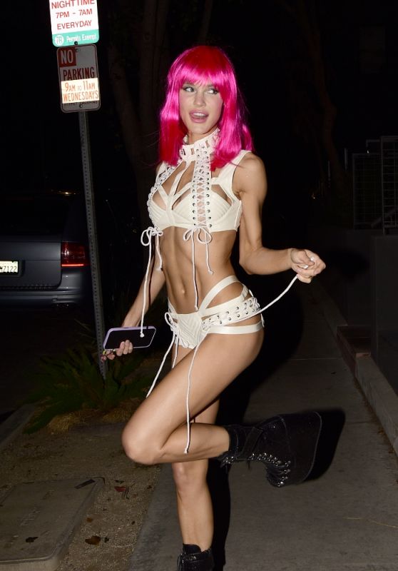 Joy Corrigan - Private Halloween Party in West Hollywood 10/31/2022