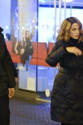 Kate Beckinsale - Filming Night Scenes For "Canary Black" Movie in Croatia 11/16/2022