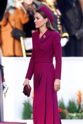 Kate Middleton - Greets President Cyril Ramaphosa of South Africa in London 11/22/2022