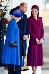 Kate Middleton - Greets President Cyril Ramaphosa of South Africa in London 11/22/2022