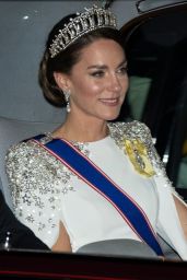 Kate Middleton   State Banquet at Buckingham Palace in London 11 22 2022   - 77