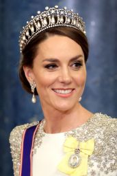 Kate Middleton   State Banquet at Buckingham Palace in London 11 22 2022   - 64