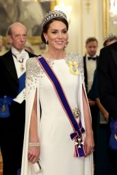 Kate Middleton   State Banquet at Buckingham Palace in London 11 22 2022   - 95